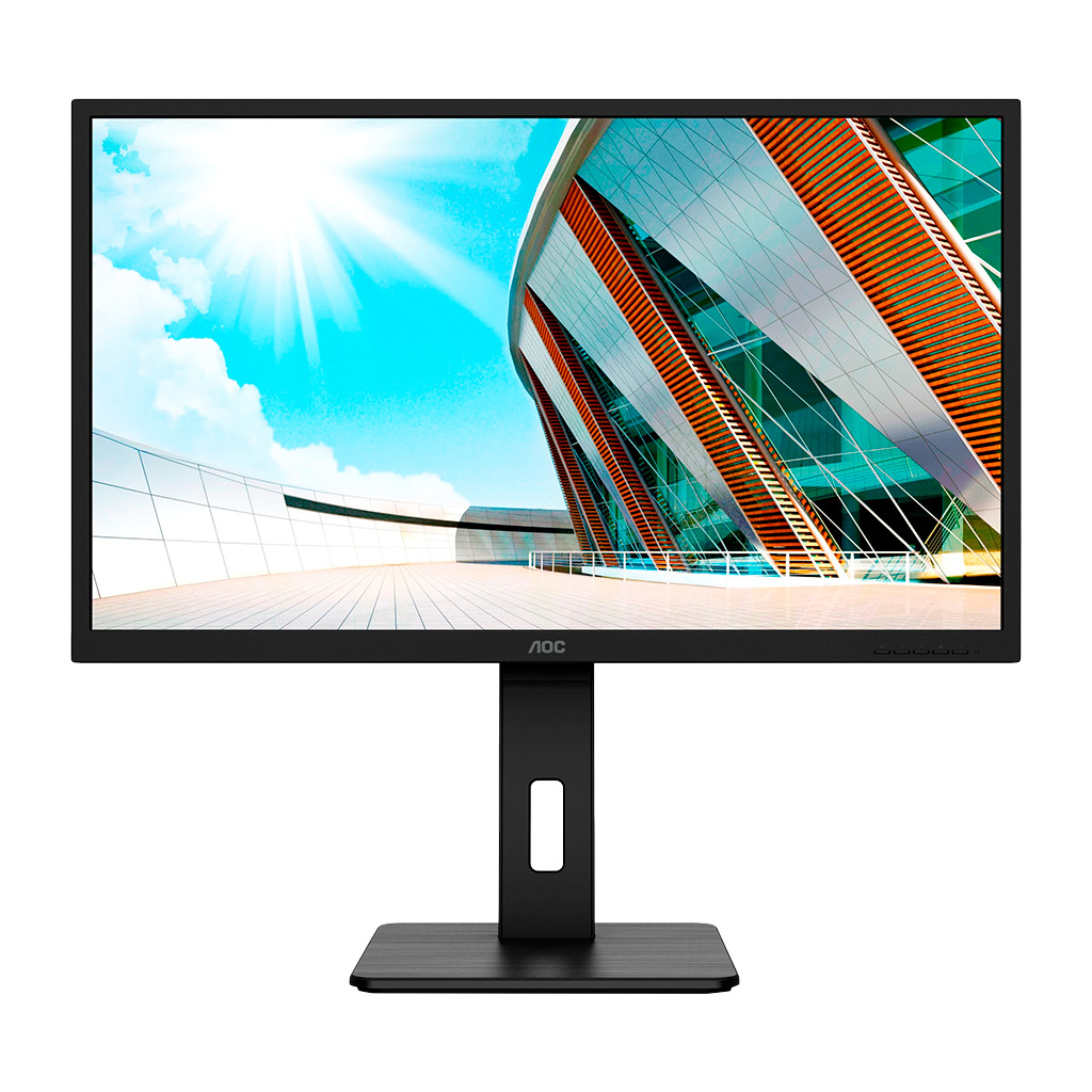 AOC Monitor LED Q32P2CA USB-C 2560x1440 IPS Speakers Pro Ergonomics DP HDMI USB-Hub 3y