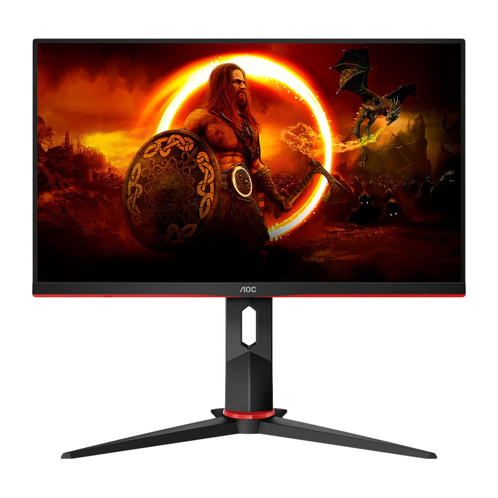 AOC Monitor LED 24G2SU/BK Gaming VA 23.8" Adaptive Sync 1920x1080 at 165Hz 1ms 3000:1 HAS