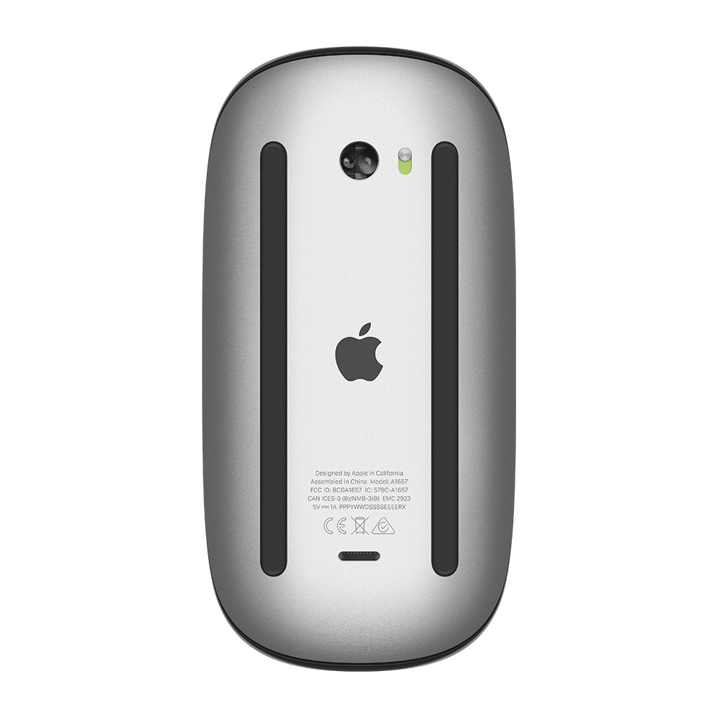 Apple Magic Mouse - Black Multi-Touch SurfaceModel A1657