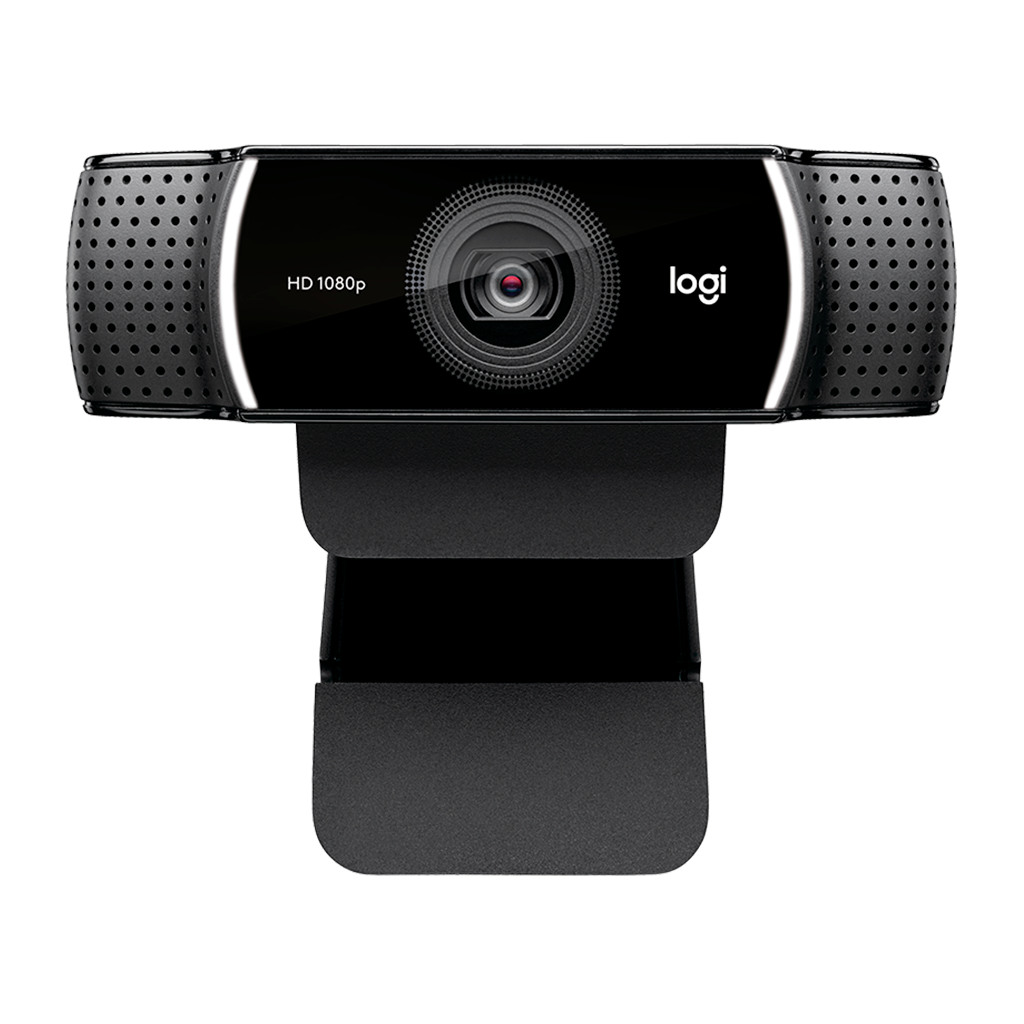 LOGITECH C922 Pro Stream Webcam - Tripod - BLACK - USB