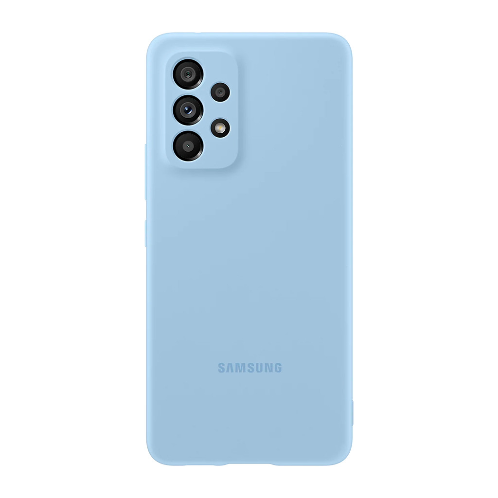 SAMSUNG Galaxy A53 Silicone Cover Artic Blue