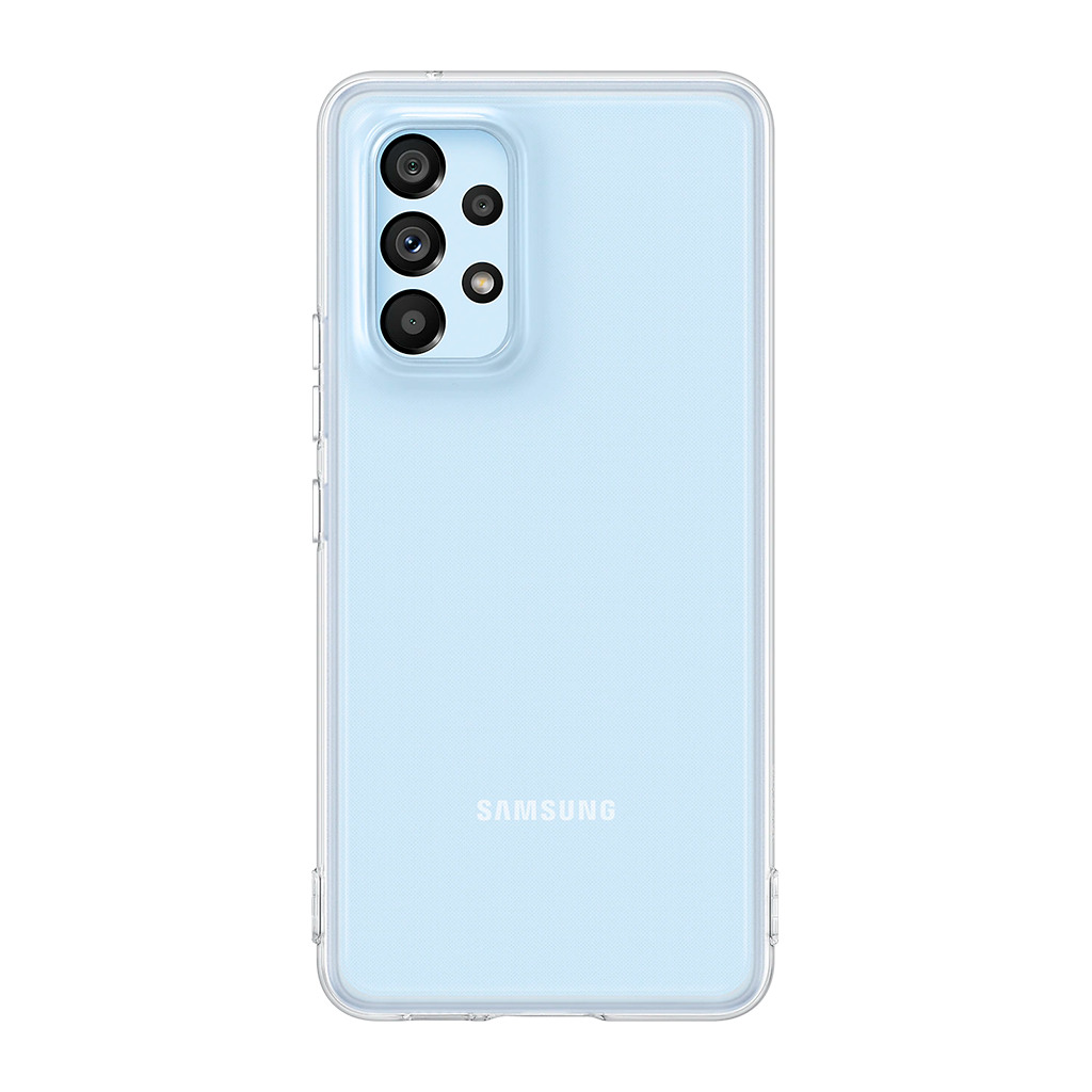 SAMSUNG Galaxy A53 Soft Clear Cover Transparent