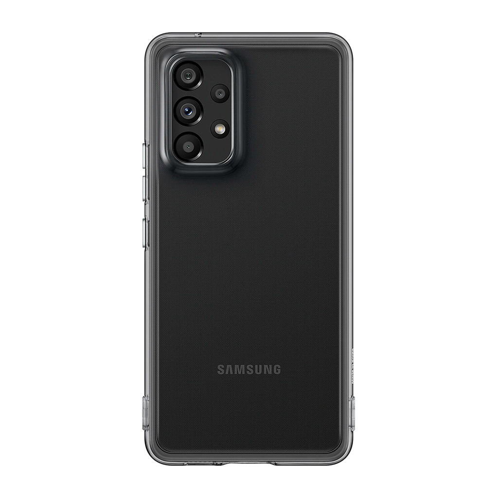 SAMSUNG Galaxy A53 Soft Clear Cover Black