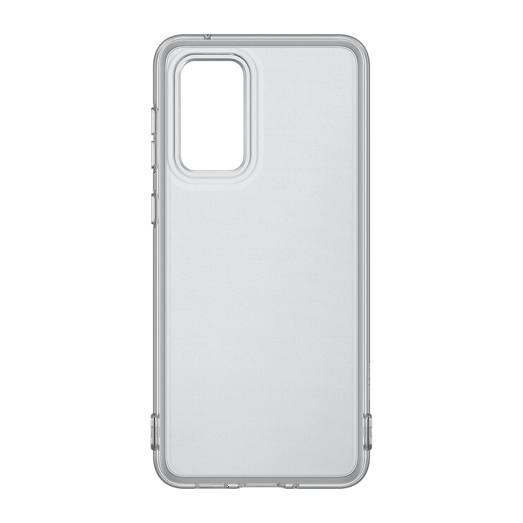 Samsung Galaxy A33 Soft Clear Cover Black - Image 3