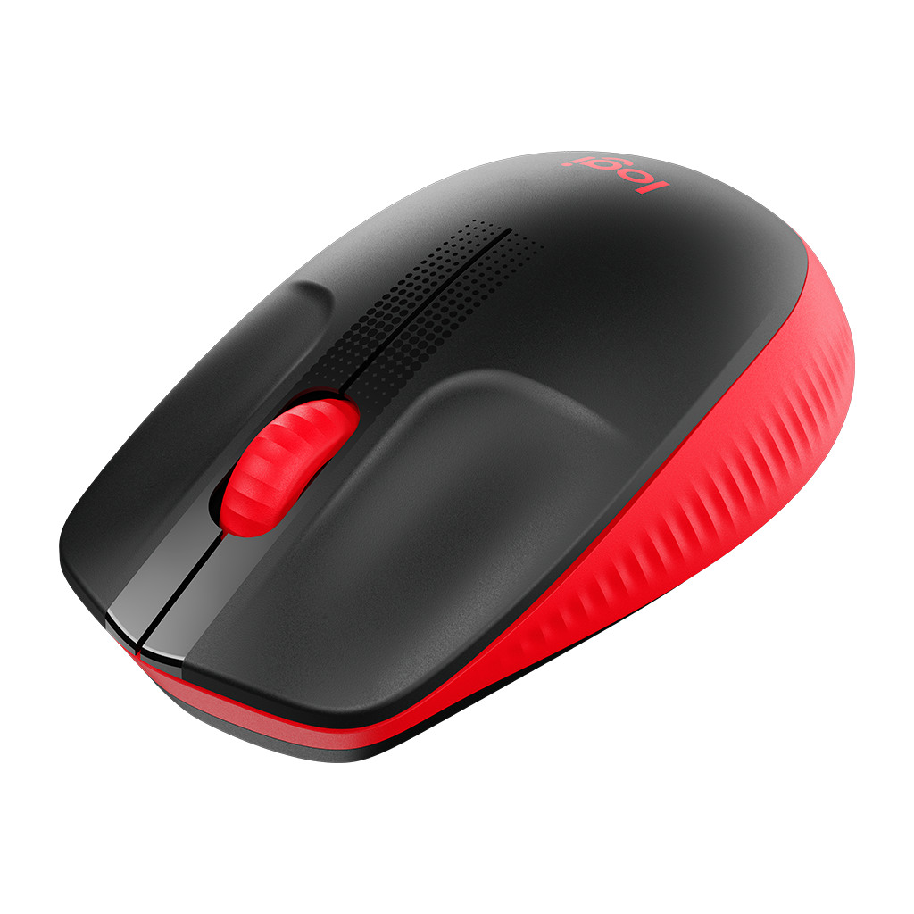 LOGITECH M190 Wireless Mouse - RED - Image 2