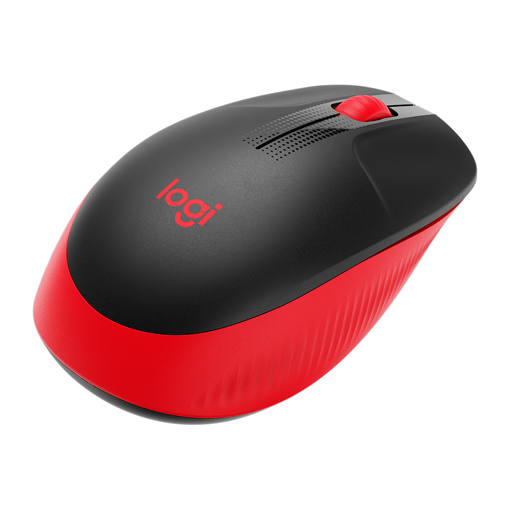 LOGITECH M190 Wireless Mouse - RED - Image 3