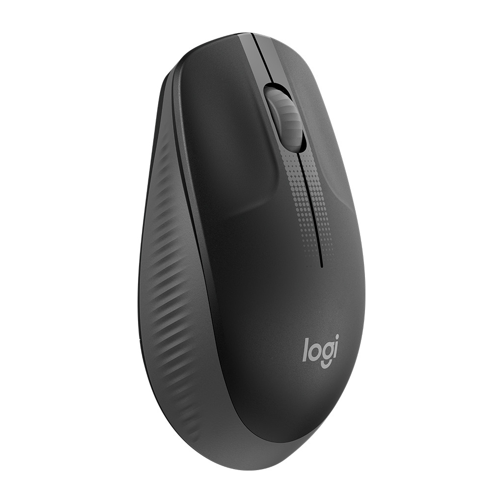 Logitech Bežični Miš M190 - Ergonomski dizajn, Optički senzor praćenja, 2.4GHz bežična veza, Dugotrajna baterija