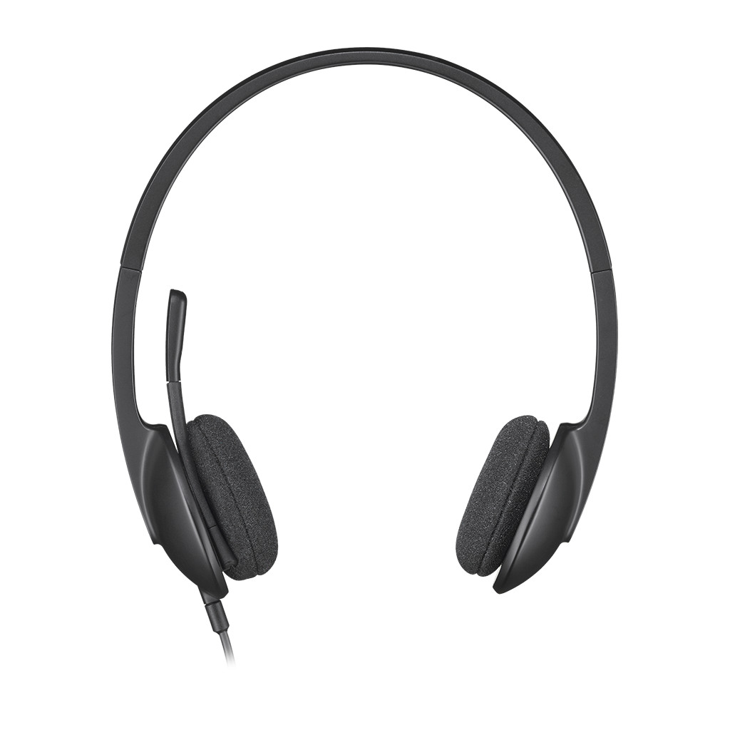 Logitech H340 USB Corded Headset - Crni, Visokokvalitetan Zvuk, Udoban Dizajn - Image 2