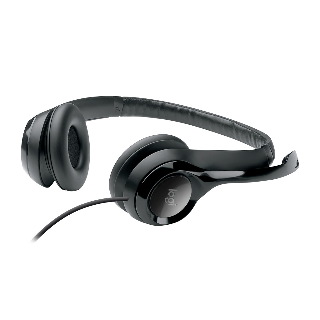 LOGITECH H390 Corded Slušalice - BLACK - USB