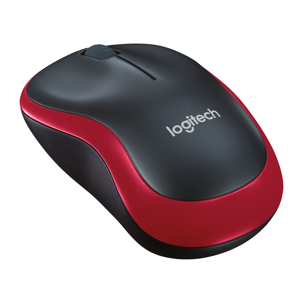 LOGITECH M185 Bežični Miš - CRVENI - EER2 - 2,4 GHz, Plug & Play, 1000 dpi - Image 2