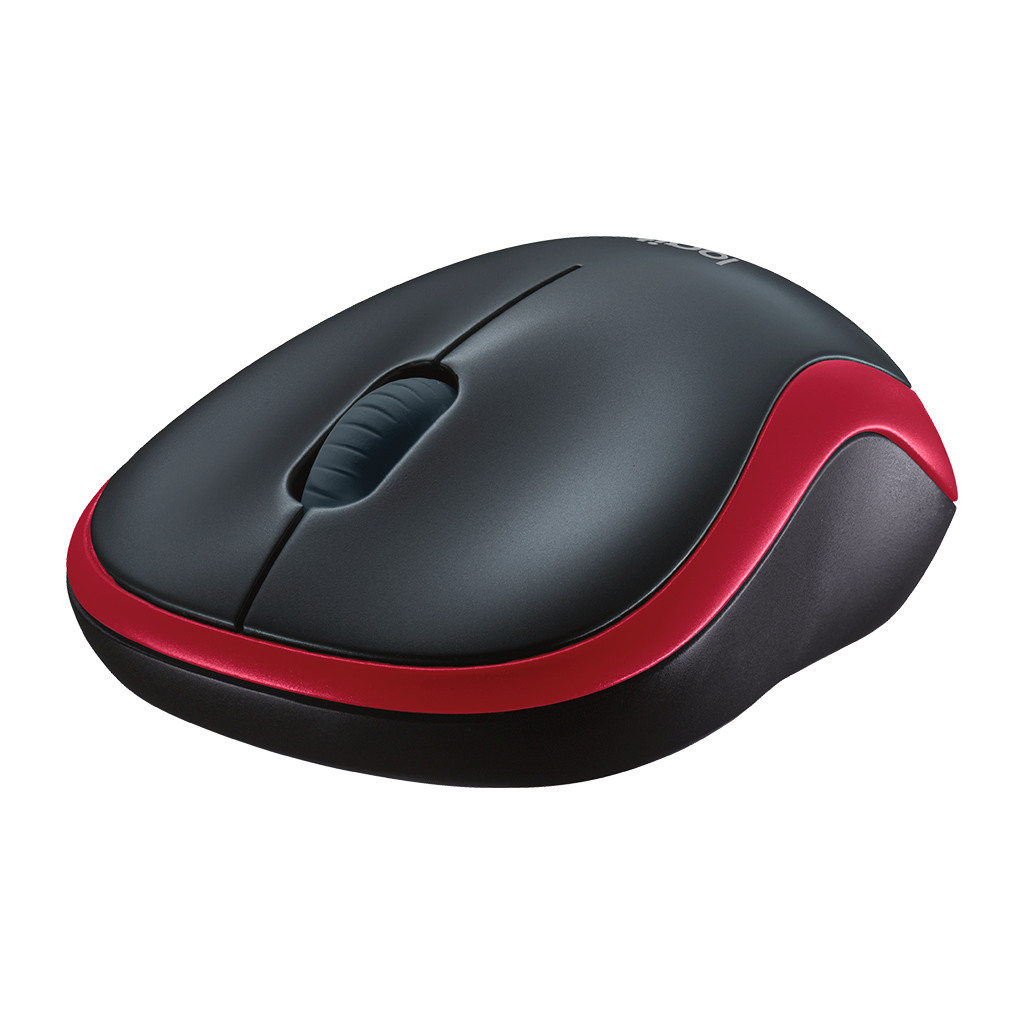 LOGITECH M185 Bežični Miš - CRVENI - EER2 - 2,4 GHz, Plug & Play, 1000 dpi - Image 3