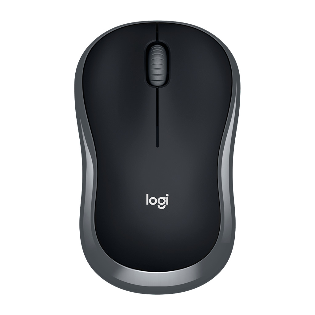 Logitech M185 Wireless Miš - Swift Grey, Reliable Performance, Long Battery Life