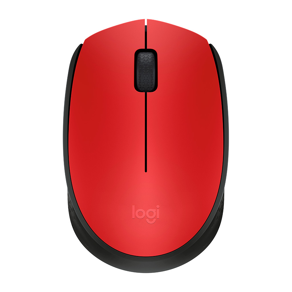 LOGITECH M171 Wireless Mouse - RED