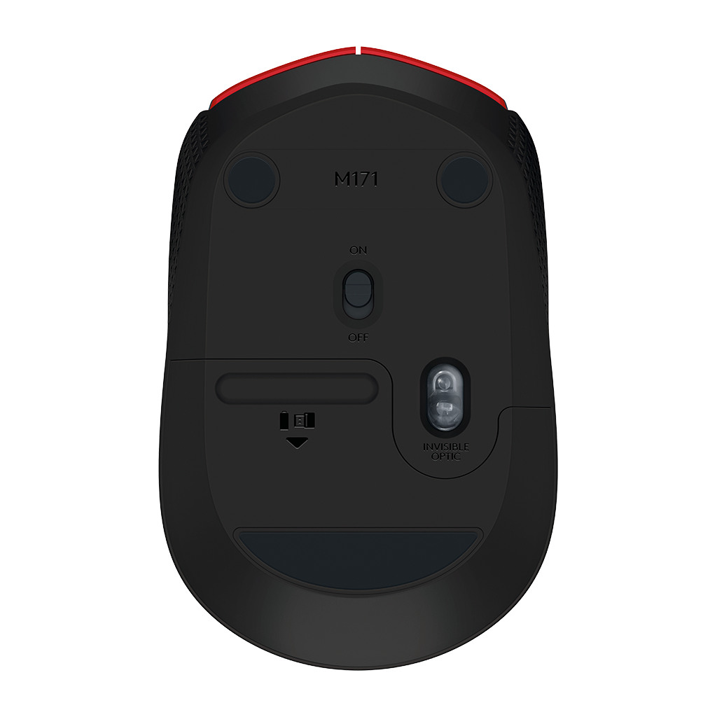 LOGITECH M171 Wireless Mouse - RED - Image 4