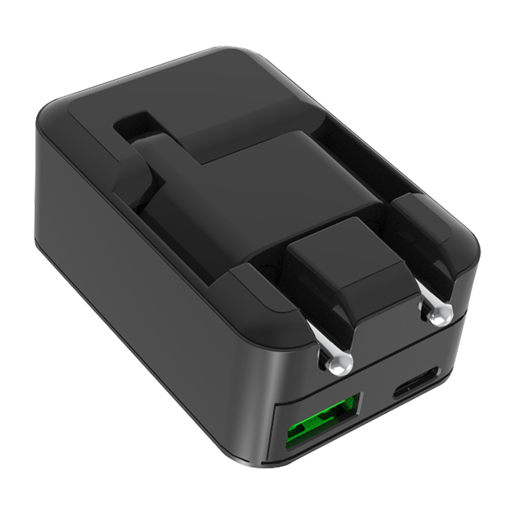 CANYON H-20Т PD 20W/QC3.0 18W WALL Charger with 1-USB A+ 1-USB-C Input: 100V-240V Output: 1 - Image 3