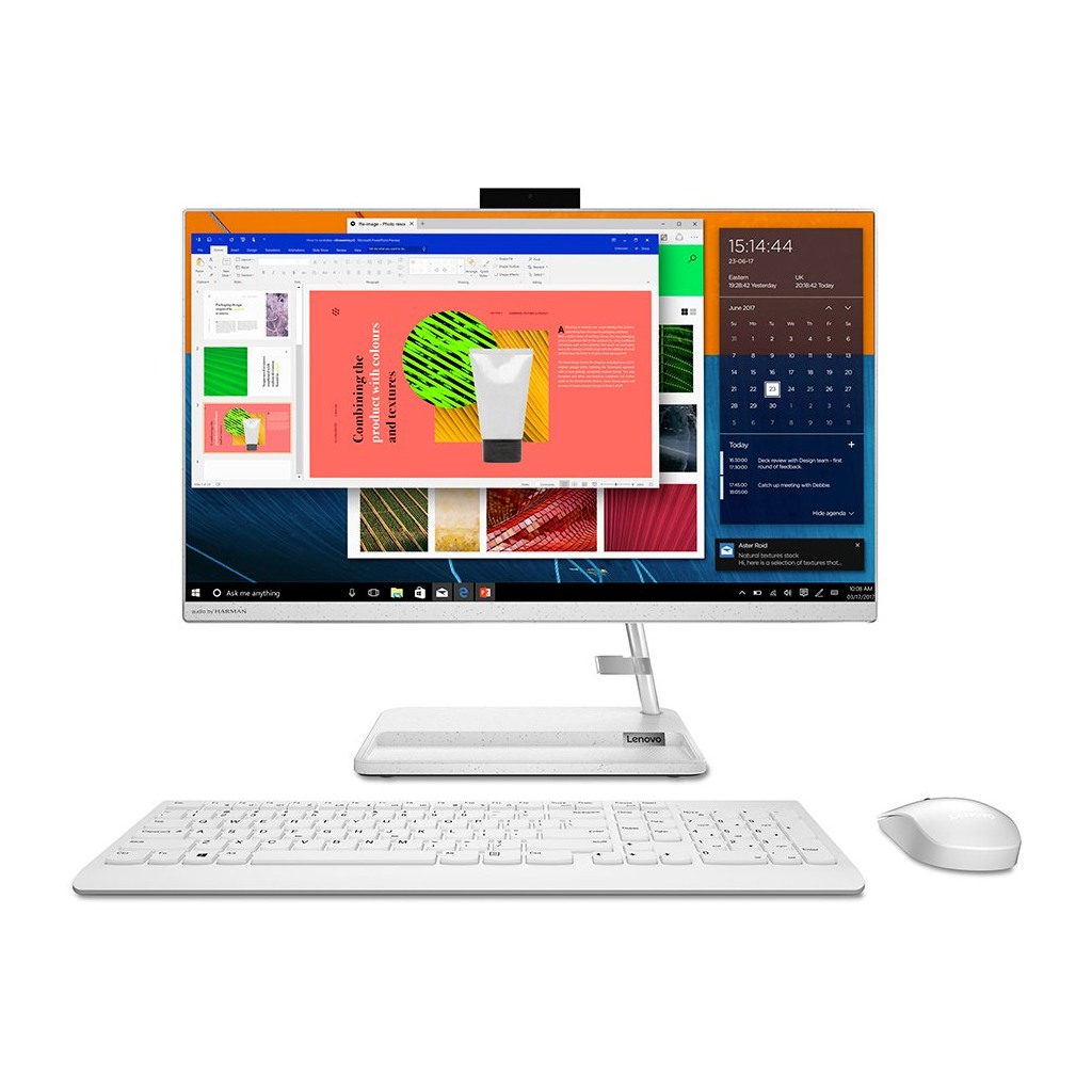 Lenovo All in One IdeaCentre 3 24ALC6 23.8" Ryzen 5 5500U White F0G100HGSC