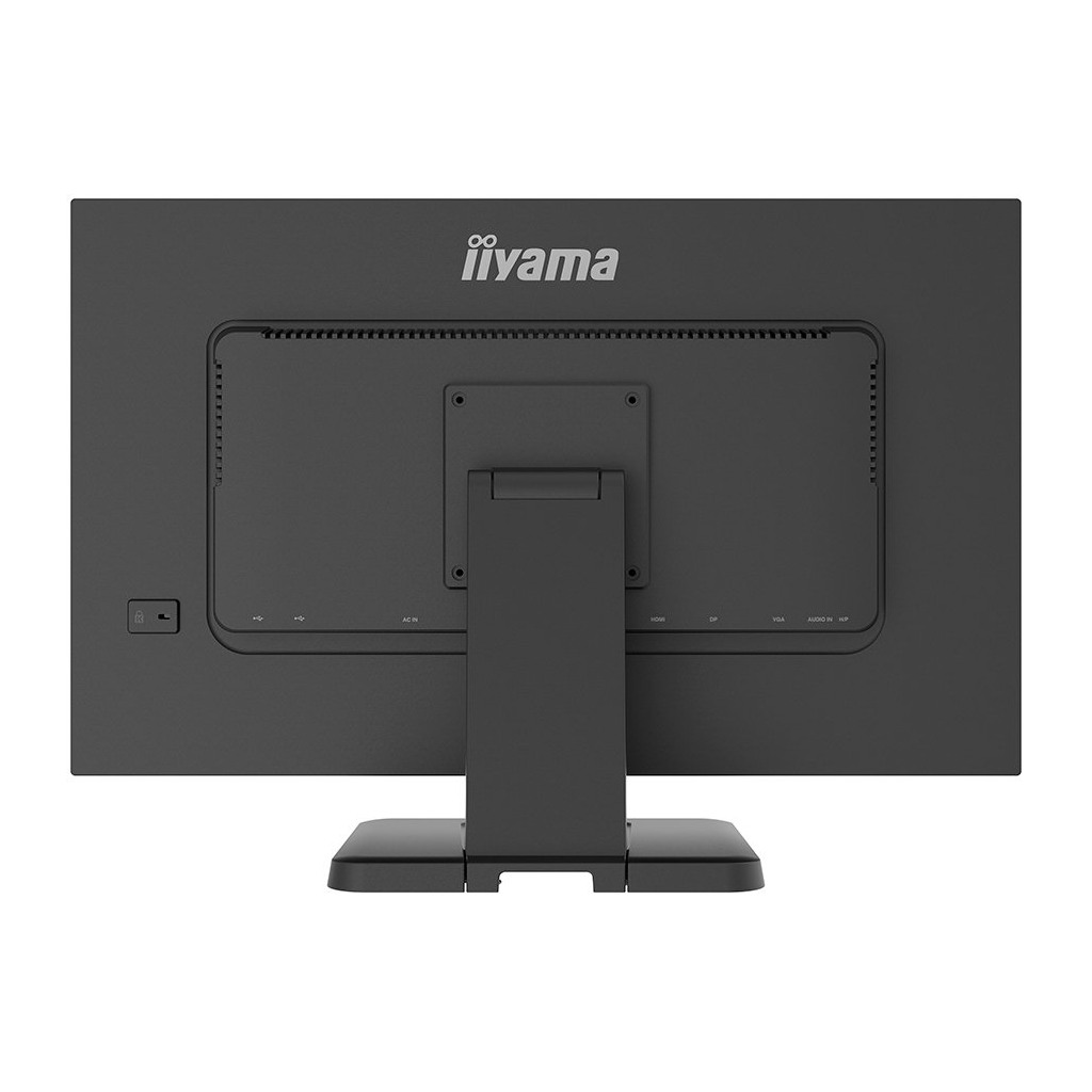 IIYAMA TOUCH Monitor T2453MIS-B1 24" Infrared 10P Touch 1920x1080 VA-panel 250cd/m2 Speakers VGA HDMI DisplayPort USB-HUB 2x 2.0 10P - Image 3