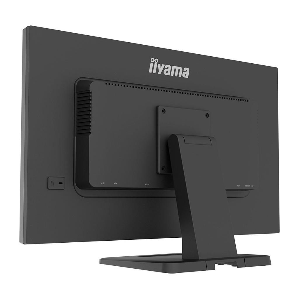 IIYAMA TOUCH Monitor T2453MIS-B1 24" Infrared 10P Touch 1920x1080 VA-panel 250cd/m2 Speakers VGA HDMI DisplayPort USB-HUB 2x 2.0 10P - Image 4