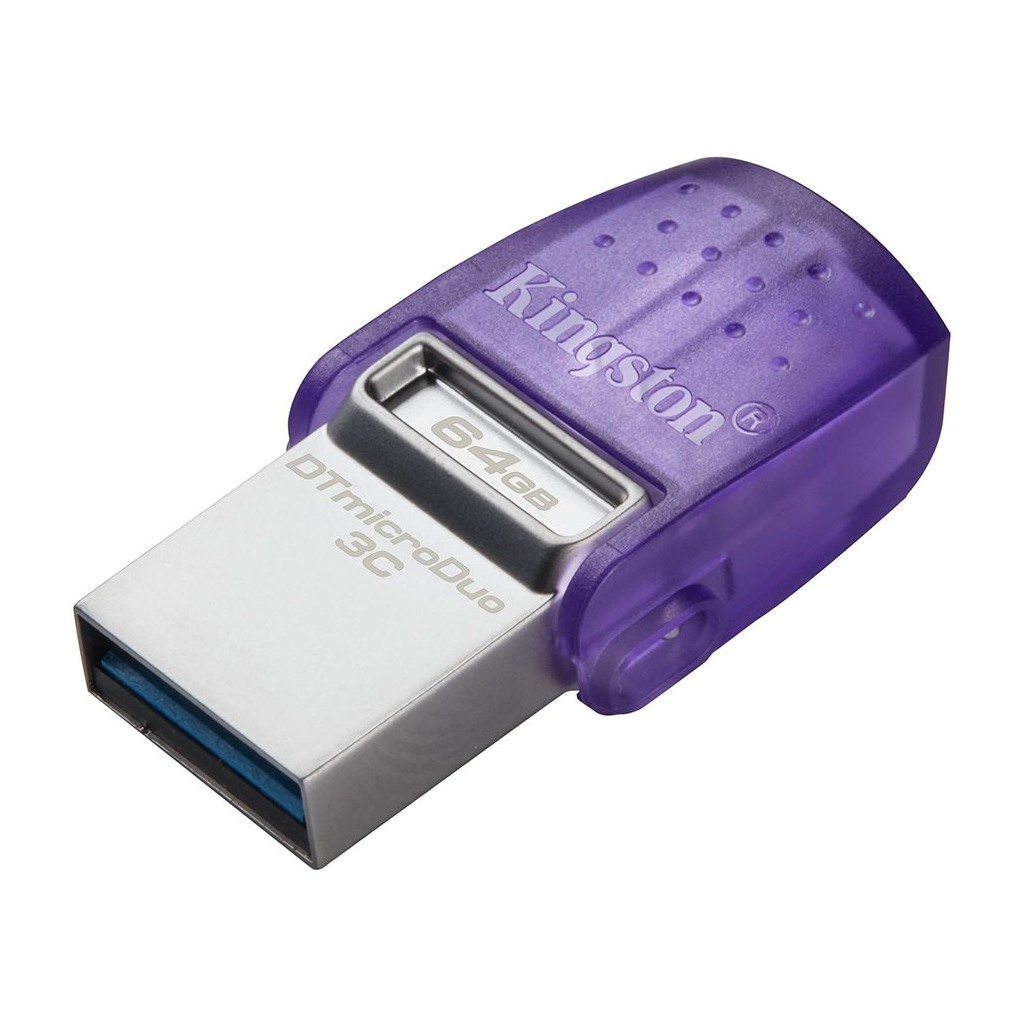 Kingston 64GB DataTraveler microDuo 3C 200MB/s dual USB-A + USB-C EAN: 740617328219