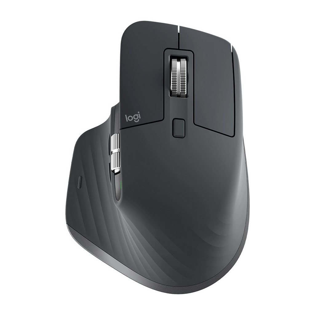 LOGITECH MX Master 3S Bluetooth Mouse - Precizan Bežični Miš, Ergonomski Dizajn, Grafitna Boja