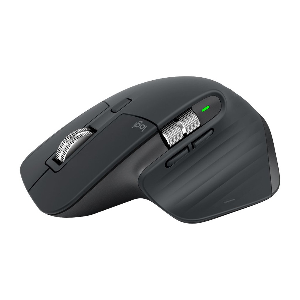 LOGITECH MX Master 3S Bluetooth Mouse - Precizan Bežični Miš, Ergonomski Dizajn, Grafitna Boja