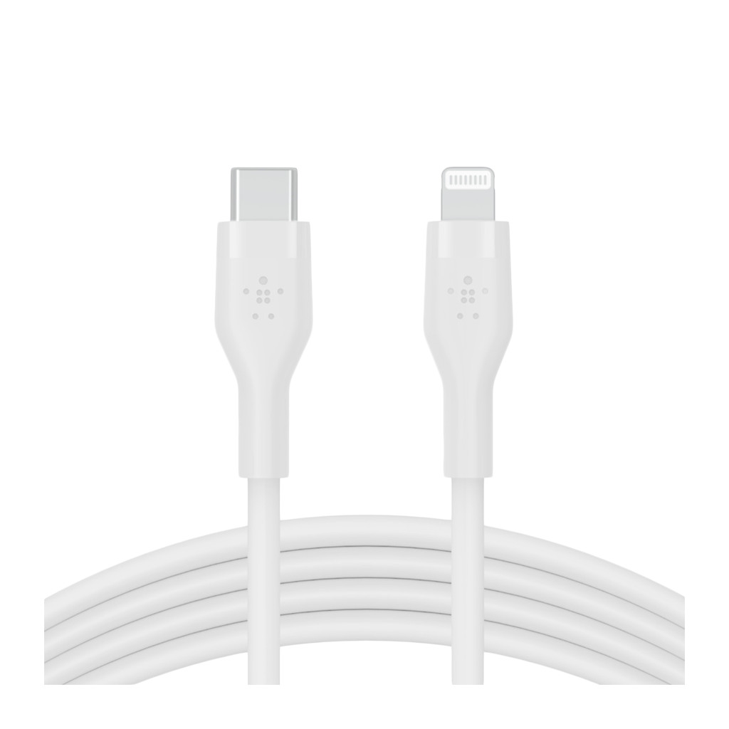 Belkin BOOST CHARGE Flex USB-C to Lightning Cable m White - Image 2