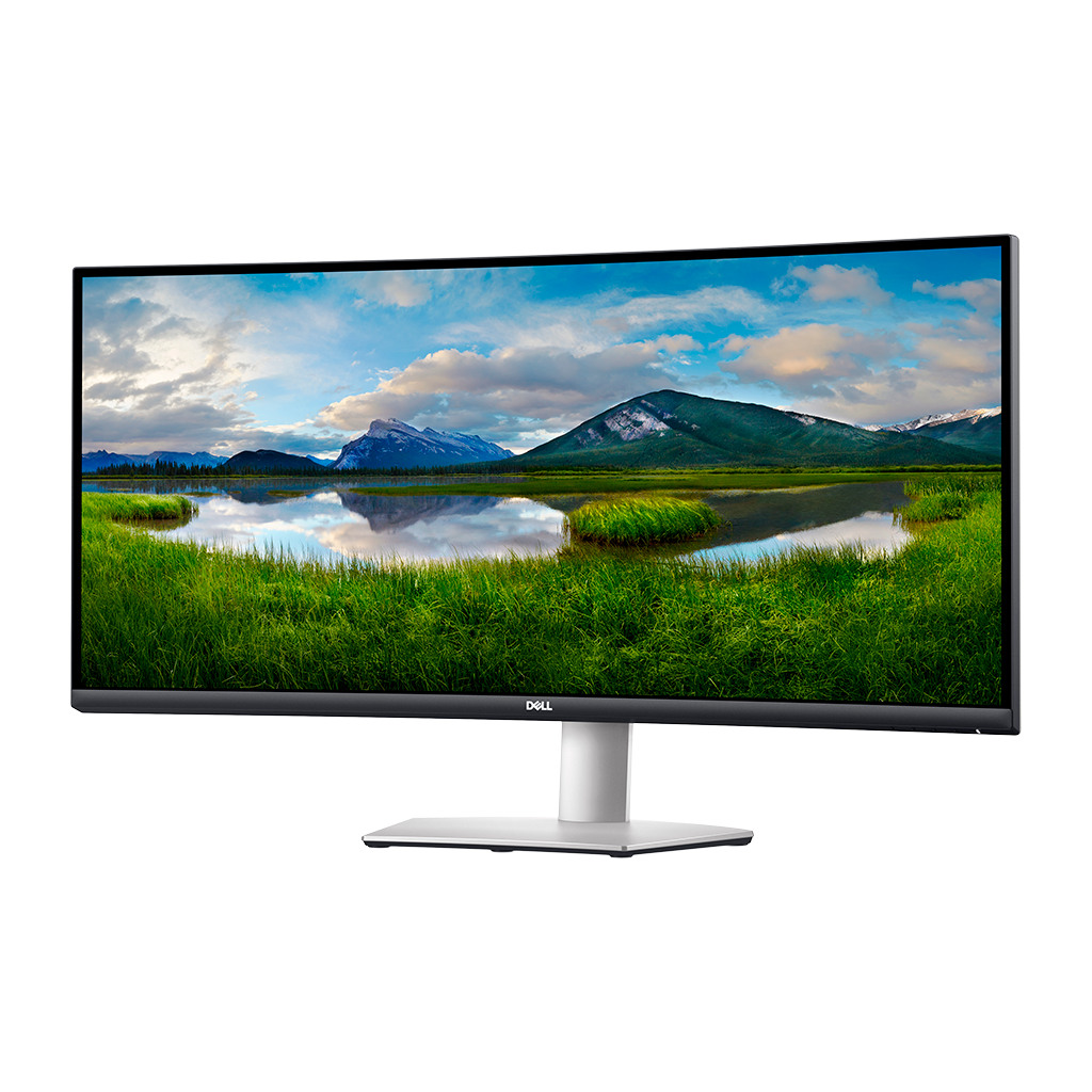 Dell Monitor LED S-series S3423DWC UltraWide Curved 34in 3440x1440 WQHD VA Antiglare 21:9 3000:1 300 cd/m2