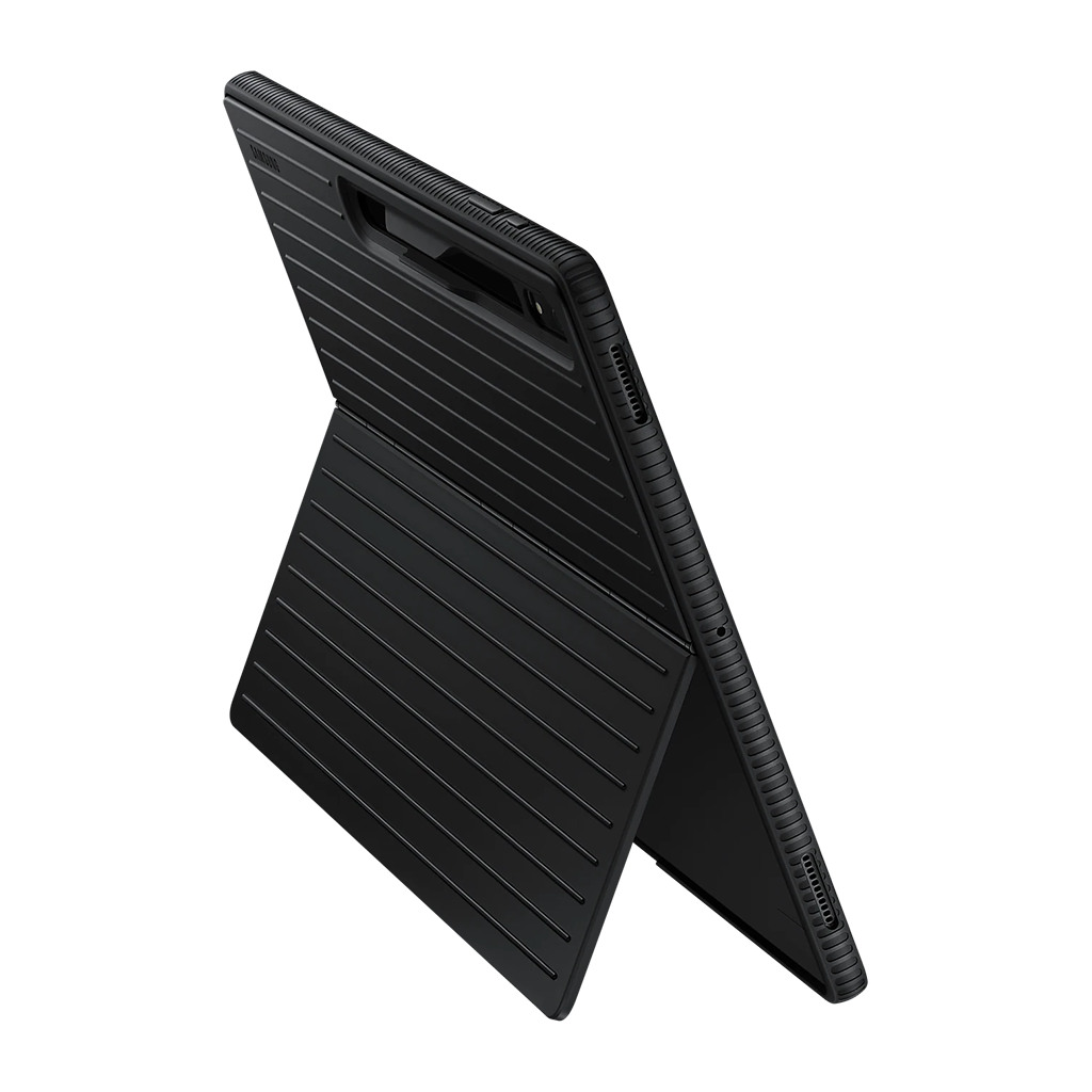 Samsung Galaxy Tab S8 Ultra Protective Standing Cover Black - Image 5