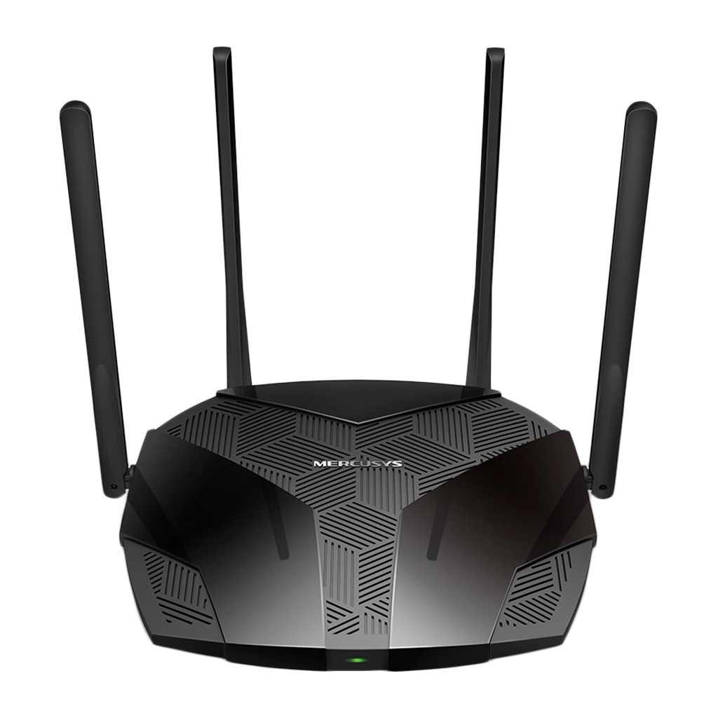 Mercusys MR80X AX3000 Dual-Band Wi-Fi 6 Router 574 Mbps at 2.4 GHz + 2402 Mbps