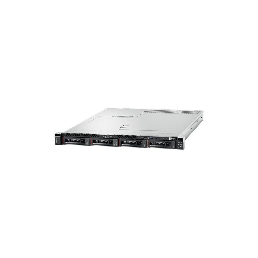 Lenovo ThinkSystem SR530 1U 1x Silver 4210R 10C 100W 2.4G; 1x 16GB 2Rx8 2933; Raid 5350-8i; 8x 2.5" SAS Open bay; 2x