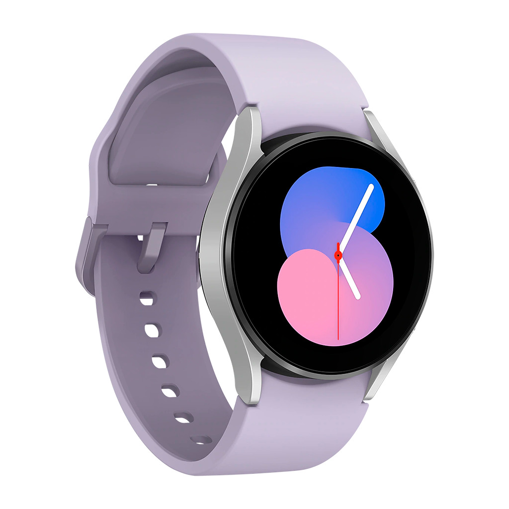 Samsung Galaxy Watch5 40mm BT Silver Purple Strap - Image 2