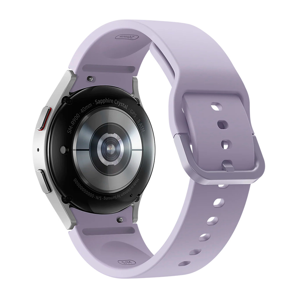 Samsung Galaxy Watch5 40mm BT Silver Purple Strap - Image 3