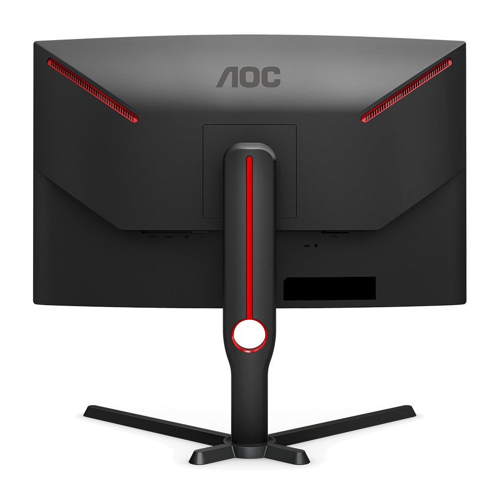 AOC Monitor LED C27G3U/BK Curved 27" VA 3H 165Hz 1 ms HAS 130mm HDMI 1.4