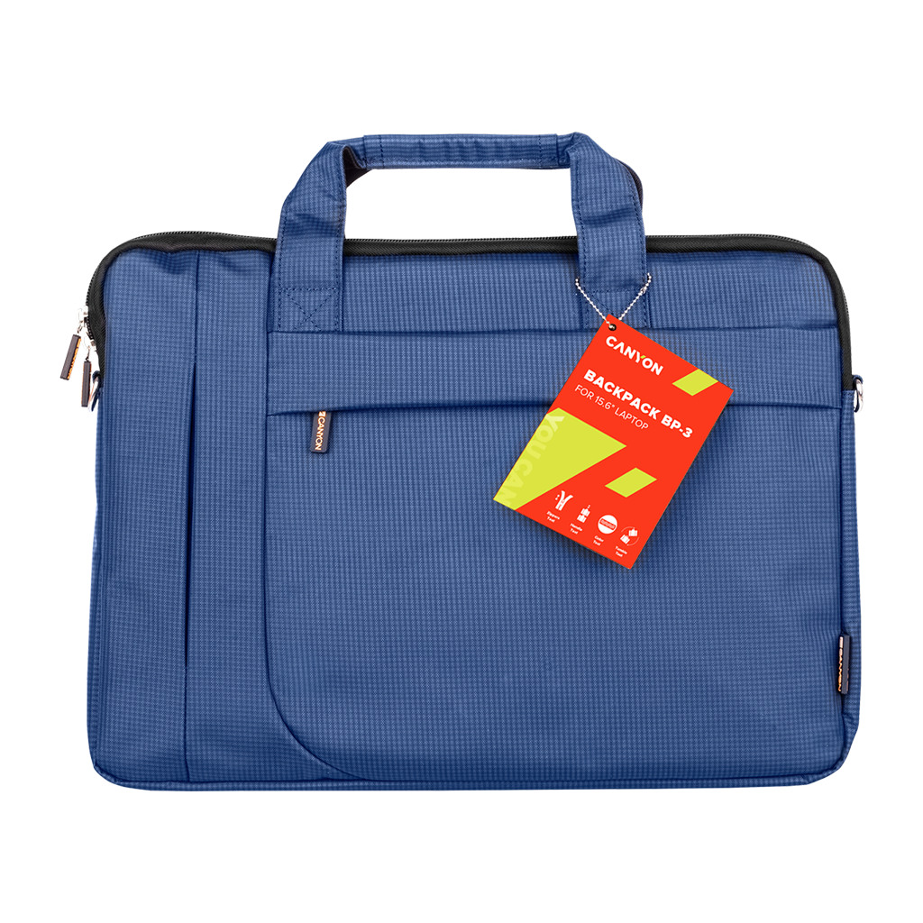 CANYON B-3 Fashion toploader Bag for 15.6'' laptop Blue