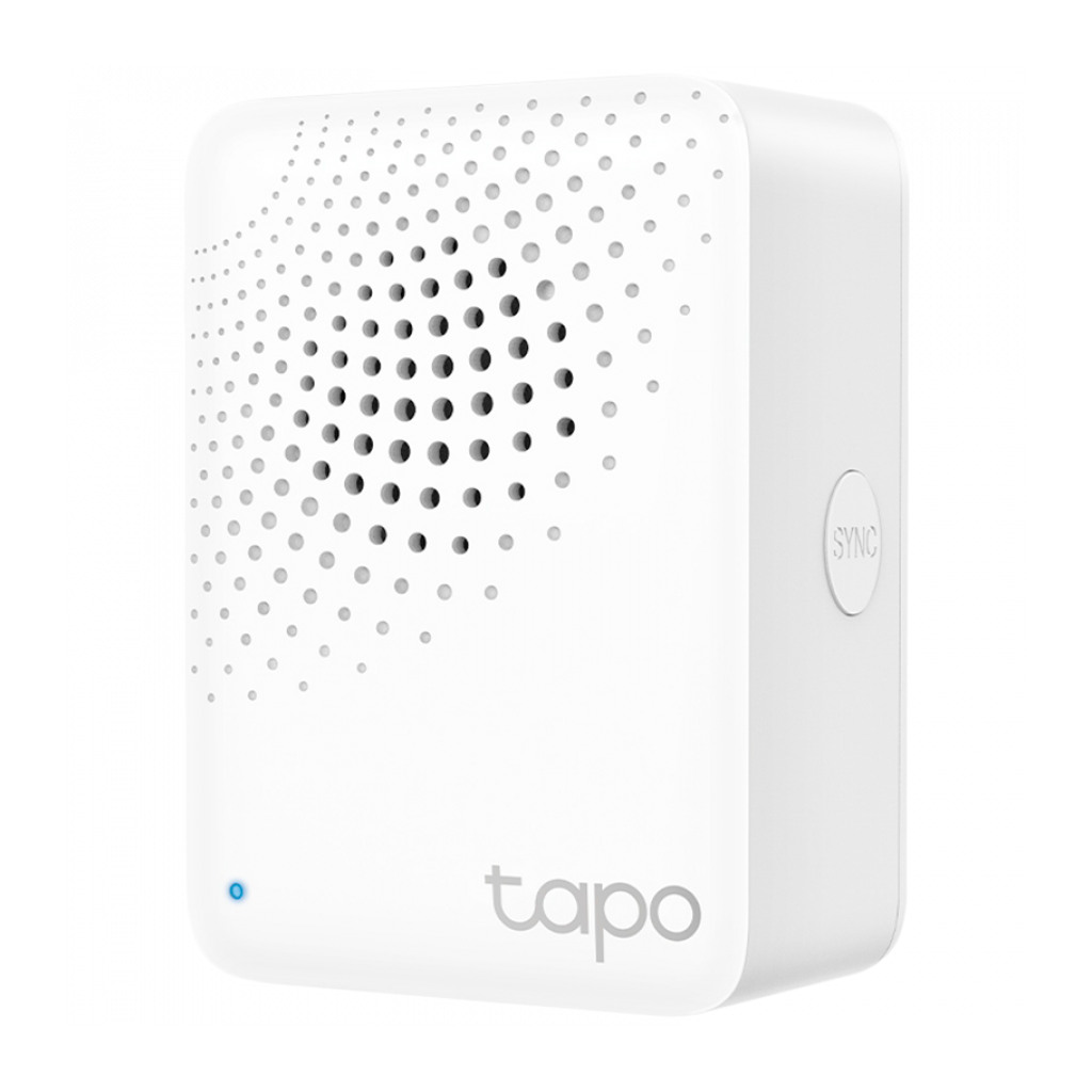 TP-Link Tapo H100 Smart IoT Hub with Chime2.4 GHz Wi-Fi Networking868 MHz for Devices100-240 V50/60