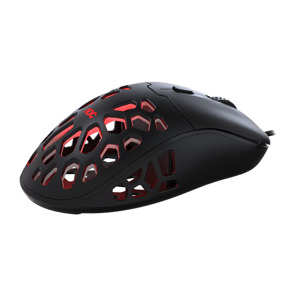 AOC Gaming Mouse GM510 Wired USB 2.0 AOC G-Menu Palm Claw Right handed 2 profiles - Image 2