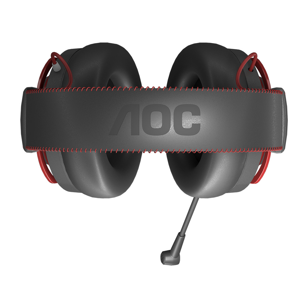 AOC Gaming Wireless Headset GH401 2.4 GHz with USB Reciever 3.5 mm Stereo Unidirectional Detachable