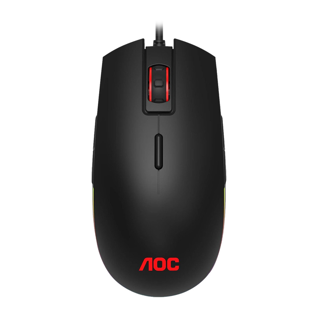 AOC Gaming Mouse GM500 Wired USB 2.0 AOC G-Tools Palm Claw Ambidextrous 8 programmable 1