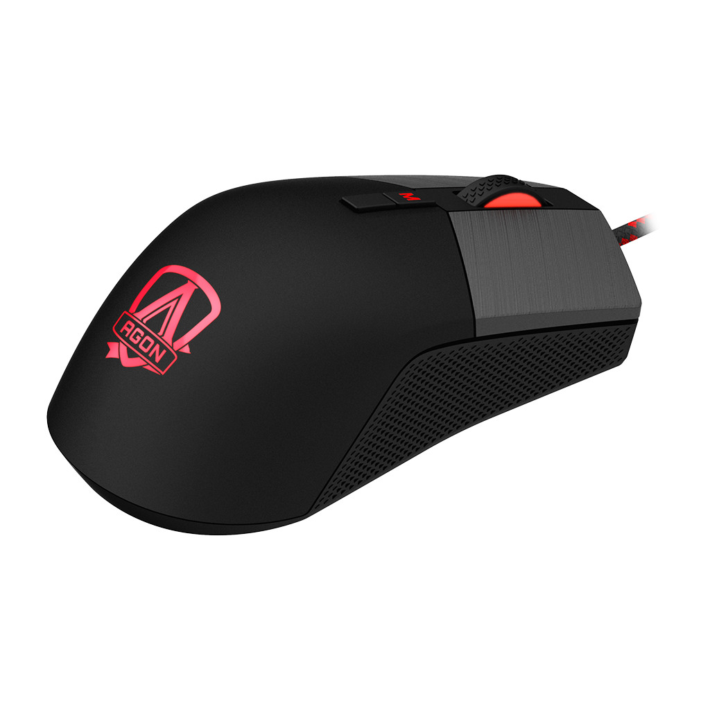 AOC Gaming Mouse AGM700 Wired USB 2.0 AOC G-Tools Palm Claw Symmetric Right handed 8