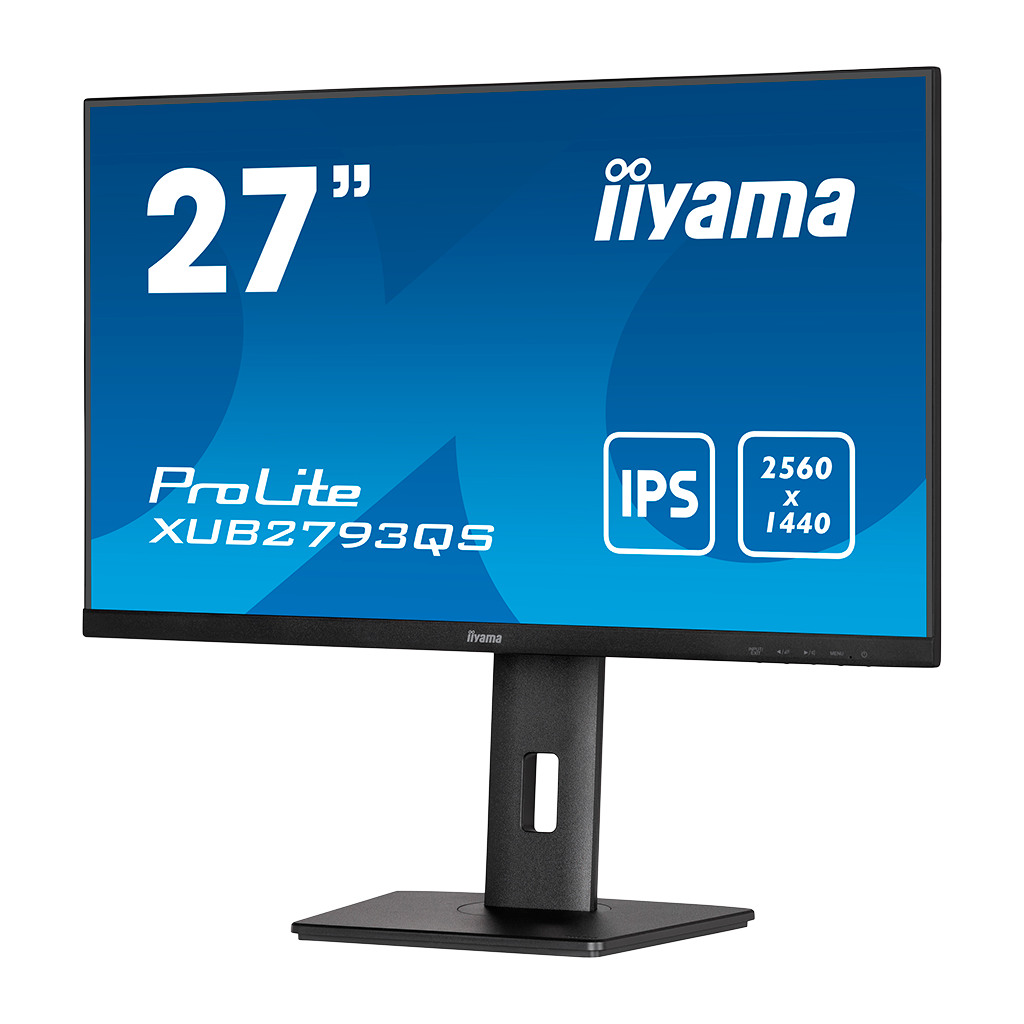 IIYAMA Monitor XUB2793QS-B1 27i ETE IPS 2560x1440 WQHD 75Hz Height Pivot - Image 3