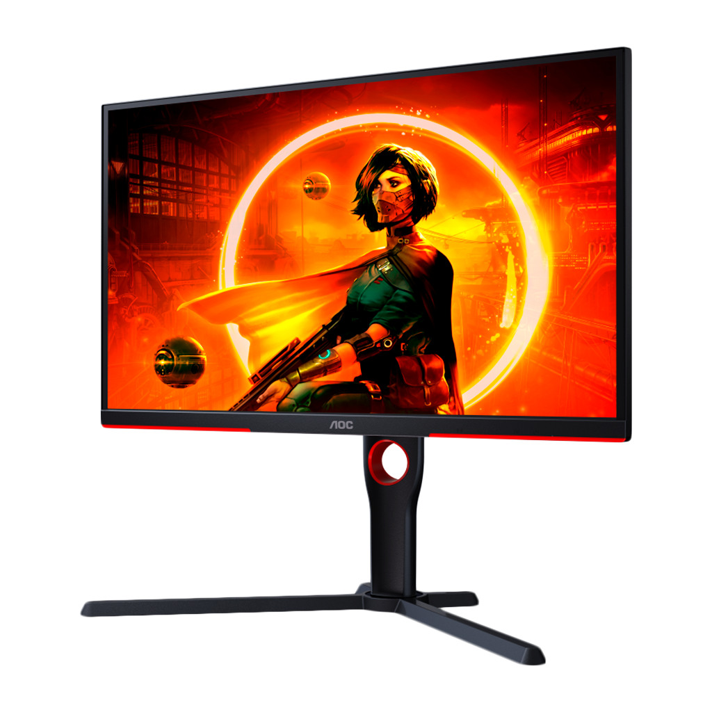 AOC Monitor 25G3ZM/BK, 24.5" Gaming Monitor, 240Hz, VA Panel, 0.5ms, Full Ergo, HDMI, DP - Image 2