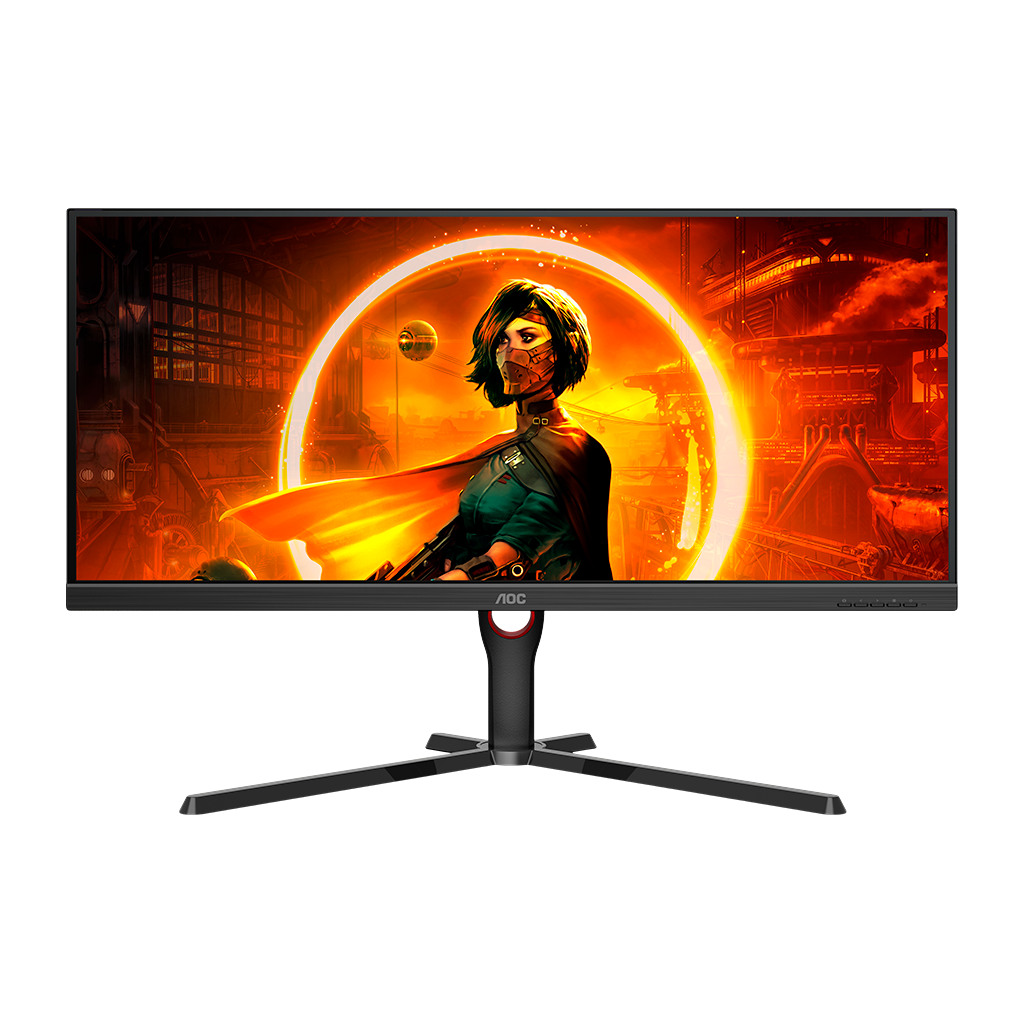 AOC Monitor Gaming U34G3XM - G3 34” VA 3440x1440 144Hz 1ms 3000:1 Matt 2xHDMI DP