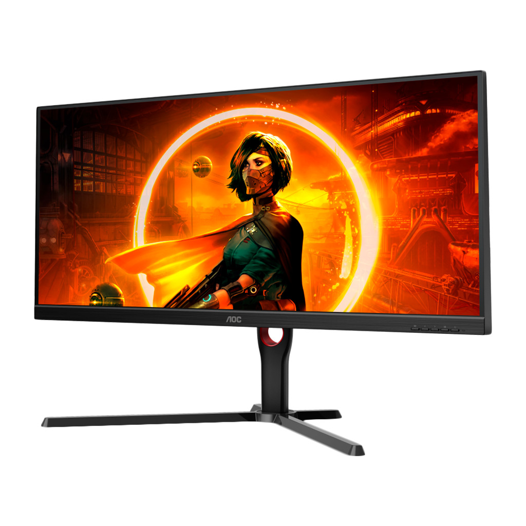 AOC Monitor Gaming U34G3XM - G3 34” VA 3440x1440 144Hz 1ms 3000:1 Matt 2xHDMI DP