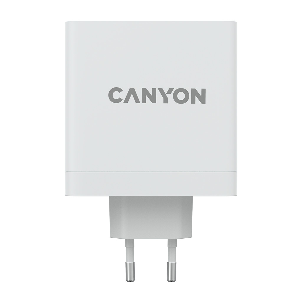 CANYON H-140-01 Wall charger with 1USB-A 2 USB-C. Input:100-240V~50/60Hz 2.0A Max. USB-A Output: 5V /9V