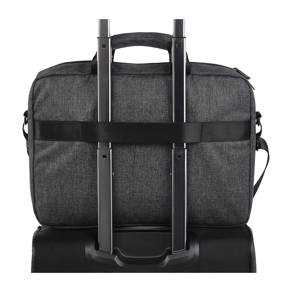 CANYON B-5 Laptop bag for 15.6 inch410MM x300MM x 70MMDark GreyExterior materials: 100% PolyesterInner materials:100% - Image 5