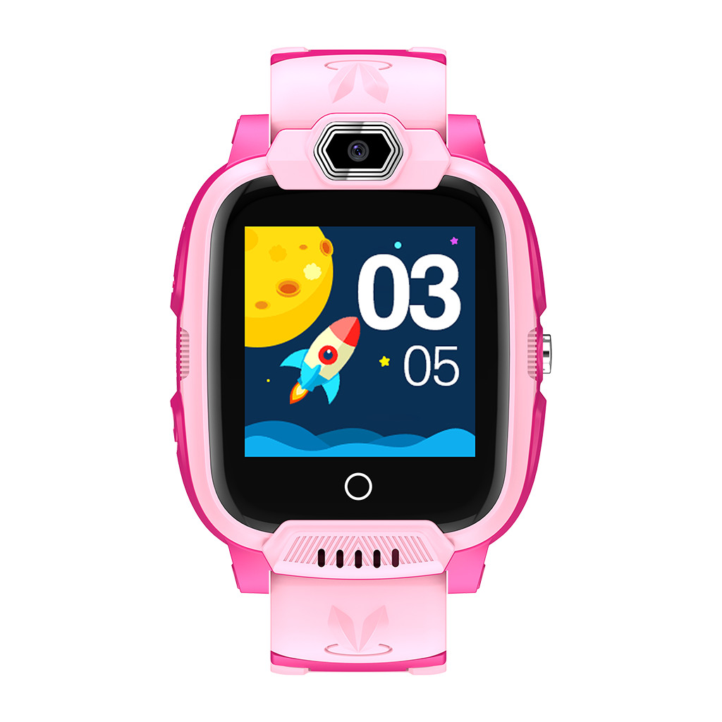 CANYON kids watch Jondy KW-44 4G Camera GPS Music Pink