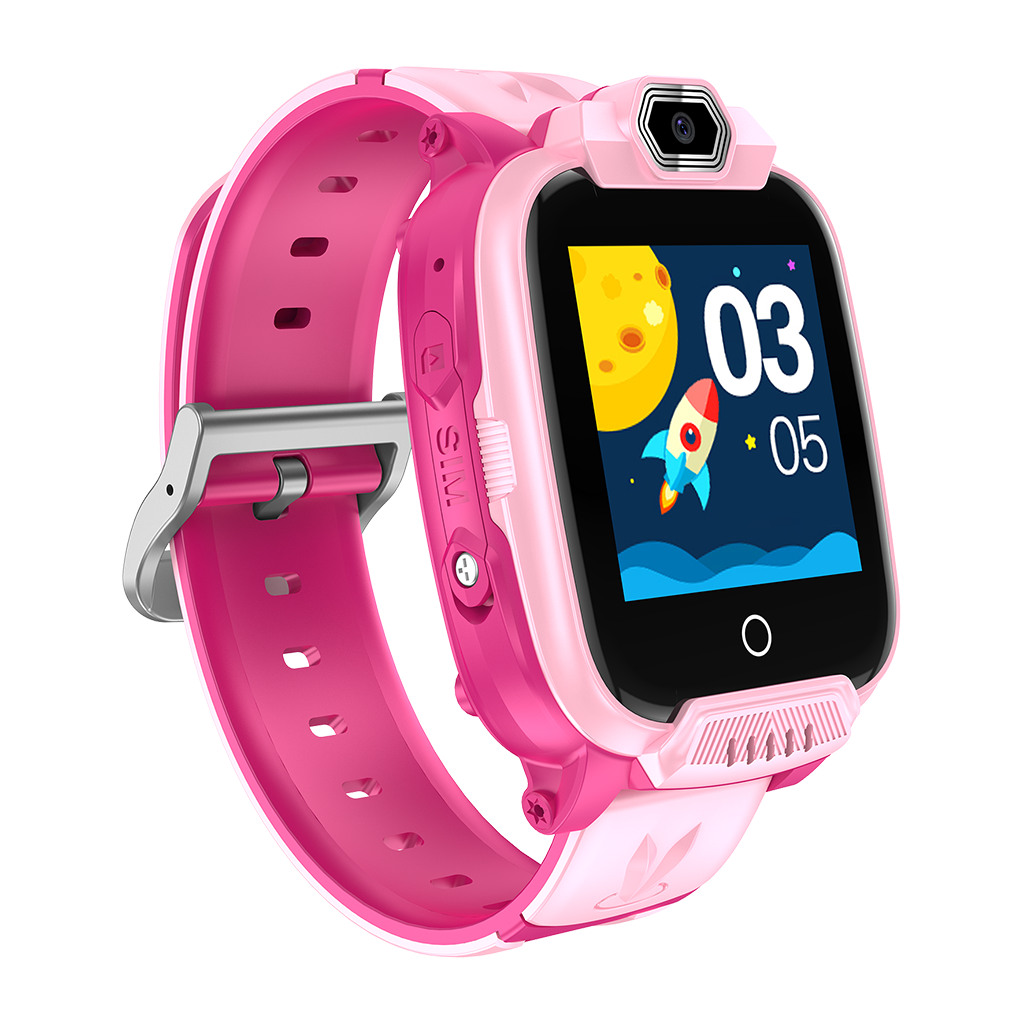 CANYON kids watch Jondy KW-44 4G Camera GPS Music Pink