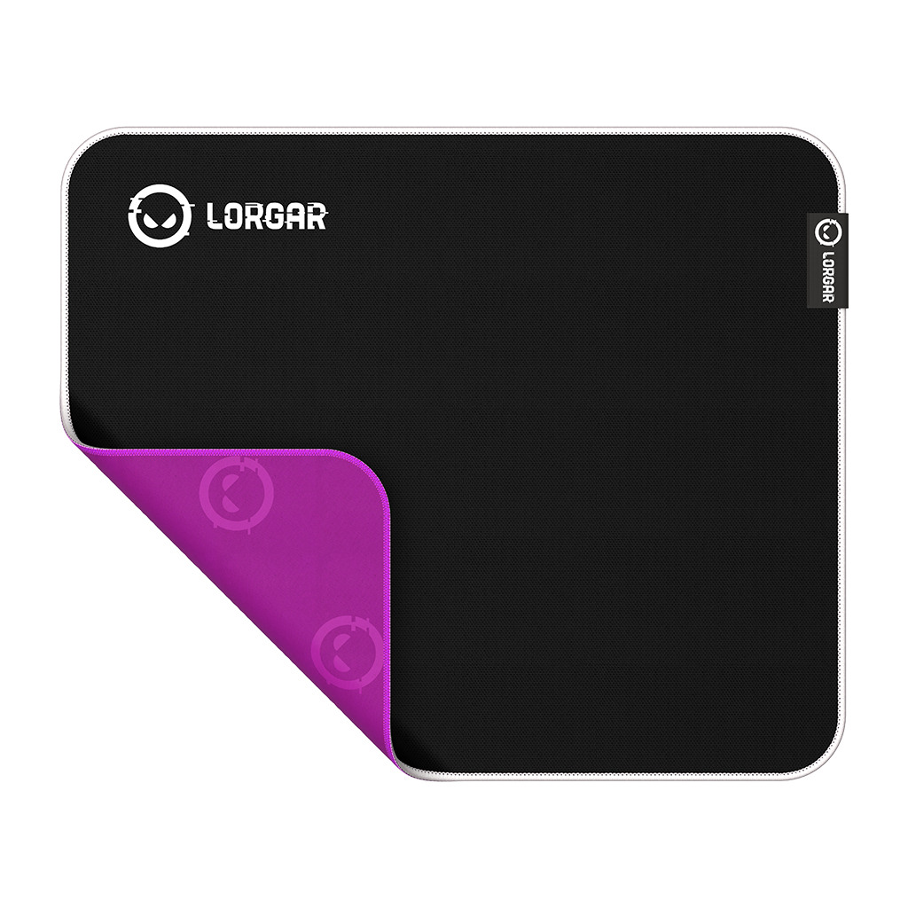 Lorgar Legacer 753 Gaming mouse pad Ultra-gliding surface Purple anti-slip rubber base size: 360mm x