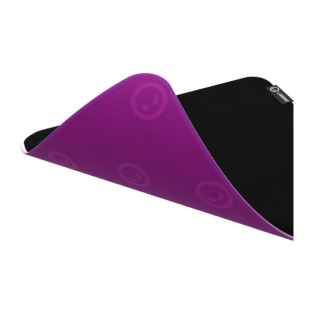 Lorgar Legacer 753 Gaming mouse pad Ultra-gliding surface Purple anti-slip rubber base size: 360mm x