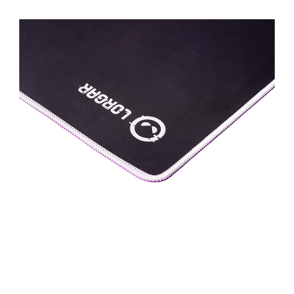 Lorgar Legacer 753 Gaming mouse pad Ultra-gliding surface Purple anti-slip rubber base size: 360mm x